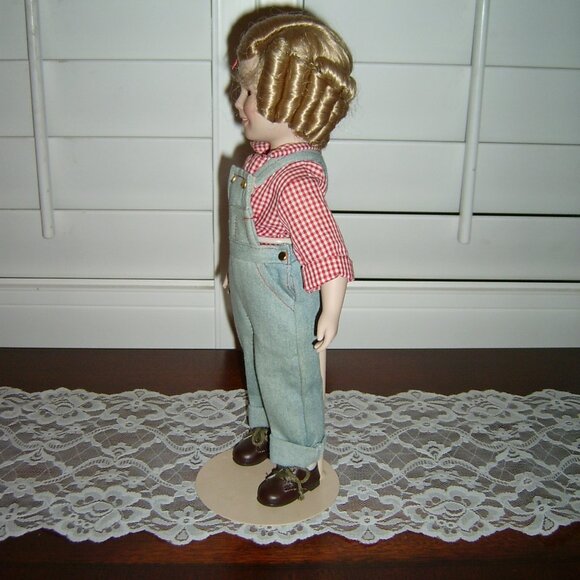 Shirley Temple Rebecca of Sunnybrook Farm Dolls Silver Screen 14" Danbury Mint - Picture 4 of 6